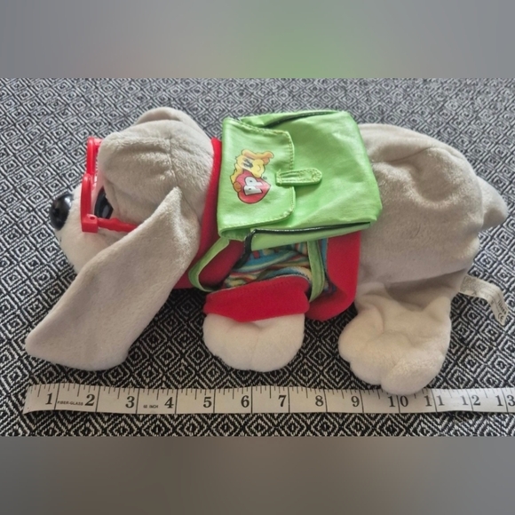 Mattel Rare Pound Puppy Student Plush - Picture 9 of 10